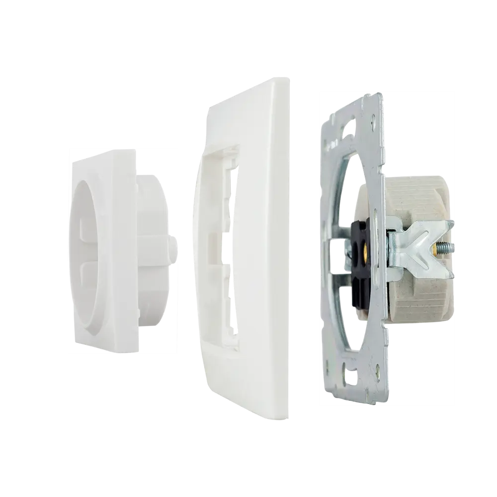 Рамка Legrand Etika для розеток и выключателей - белая глянцевая 17356302 STLM-1331083 - Вид №3