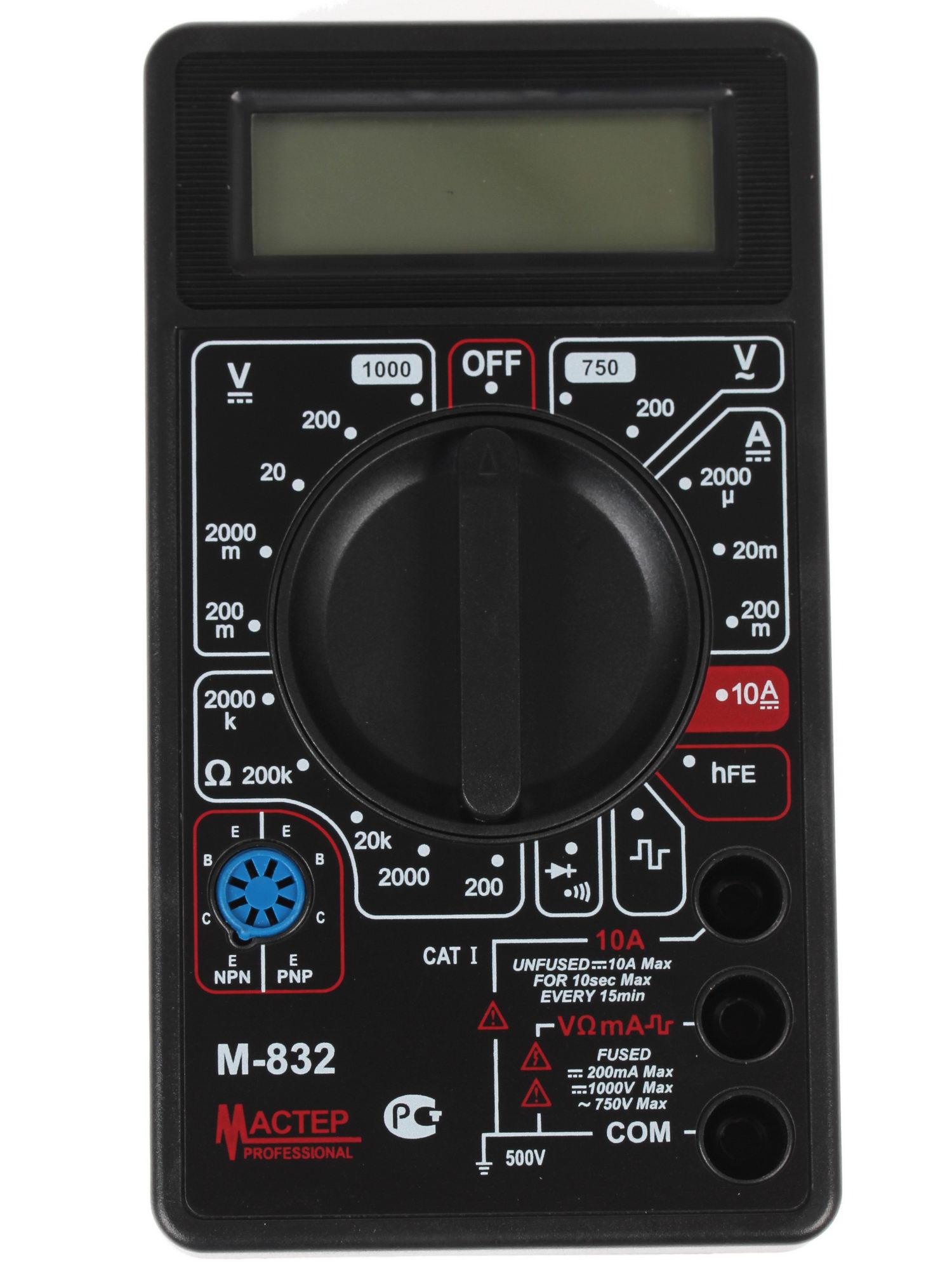 Мультиметр Master Professional M832 1063069 STDN-0070077