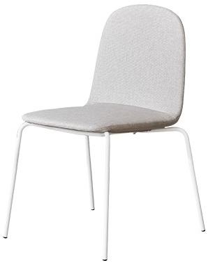 Grado Design Стул с тканевой обивкой и стальной основой Bunny Bun-ch-06 - Вид №2