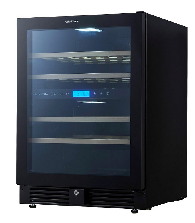 9049328 Винный шкаф Cellar Private CP043-2TBH черный STDN-0003655 - Вид №8