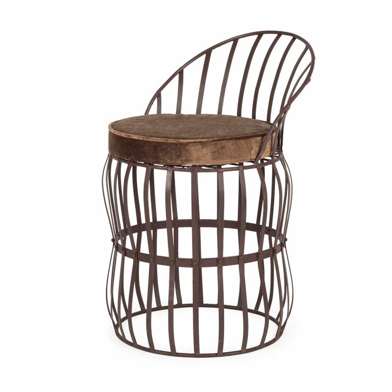 080935 Металлический стул для баров Francisco Segarra Sirio Santreyd - Вид №5