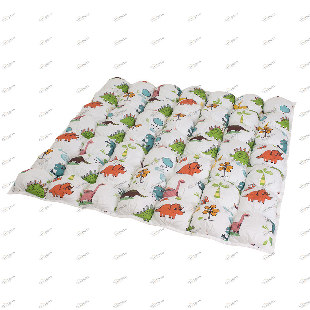 Коврик Бомбон для вигвама Dino VAMVIGVAM DINO 281579 Красный;желтый;зеленый Santreyd