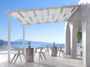 Alumil Пергола из алюминия Smartia systems