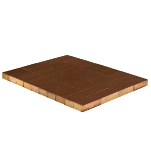 Плитка тротуарная BRAER прямоугольник 200x100 мм цвет коричневый толщина 60 мм