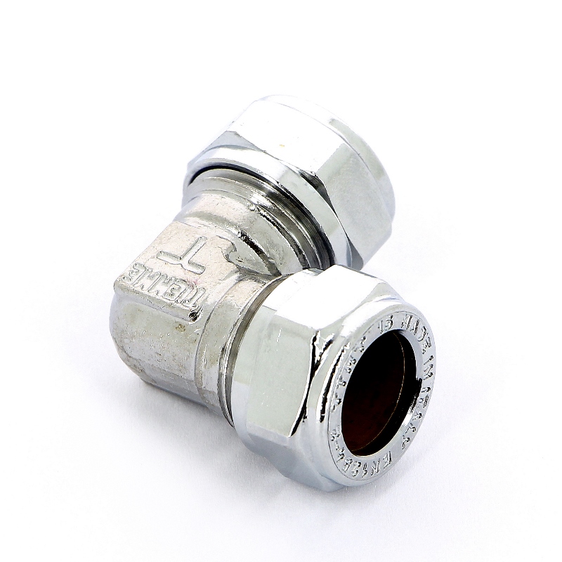 Угол обжим хромированный TIEMME 15 1130009 - Вид №3