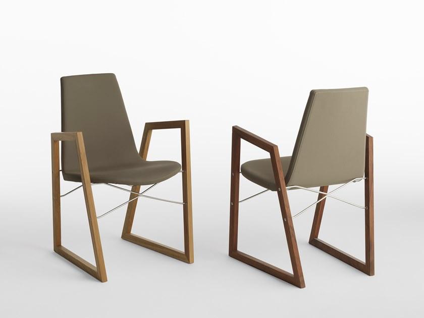 Casamania & Horm Кресло-санки, обитое кожей или тканью Ray sun-id-1470745 - Вид №13