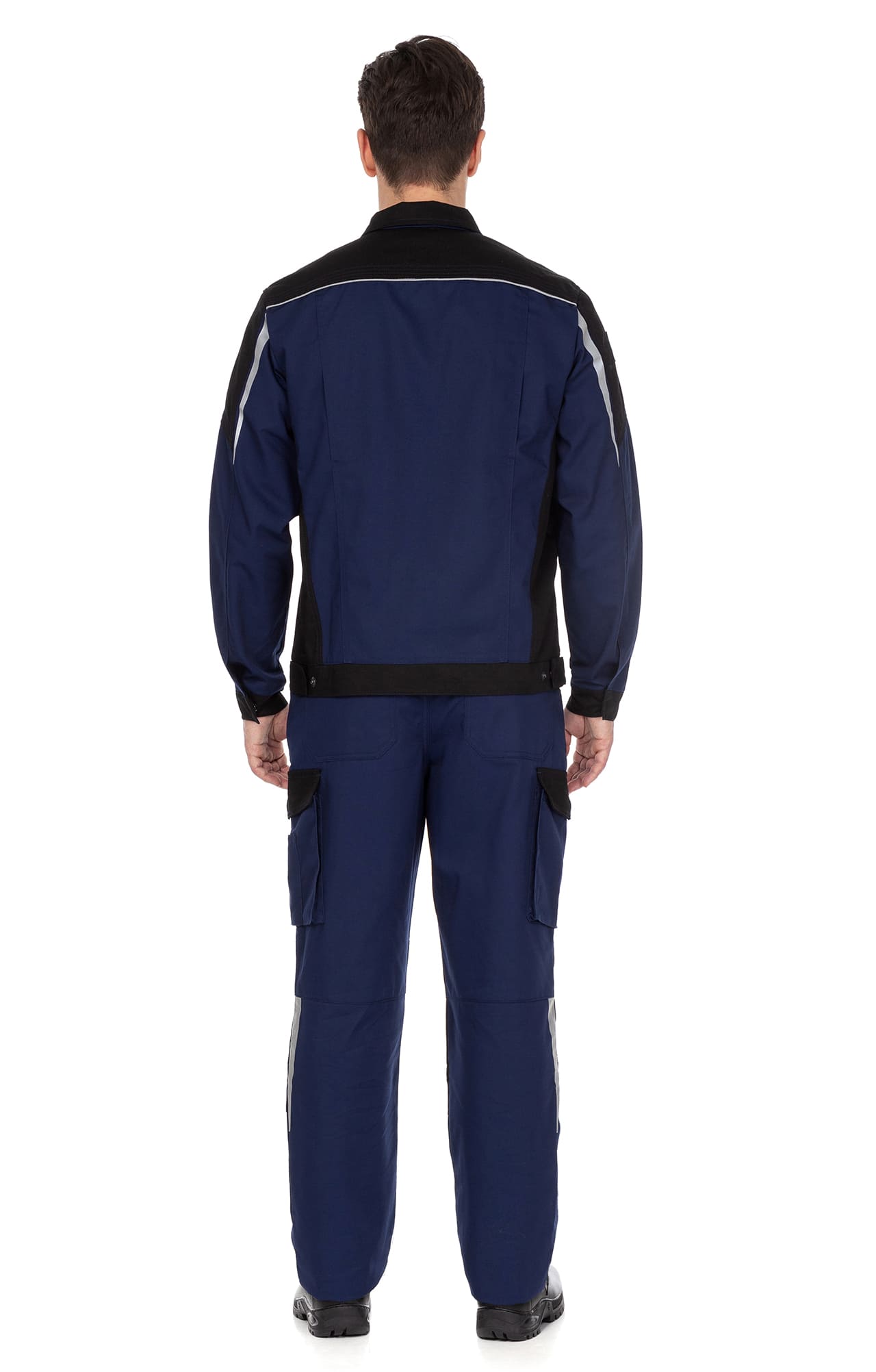 70049 Костюм  NEW темно-синий с черным STATUS  Летняя спецодежда  размер 60-62/182-188  - Вид №17