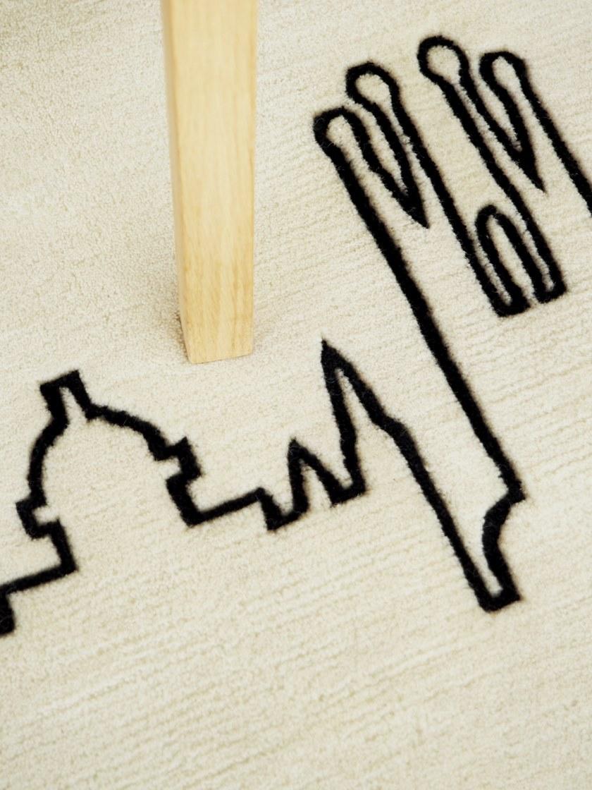 Barcelona Rugs Ковер из шерсти ручной работы с рисунком Urban sun-id-1349840 - Вид №1