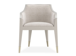 Тканевый стул с подлокотниками