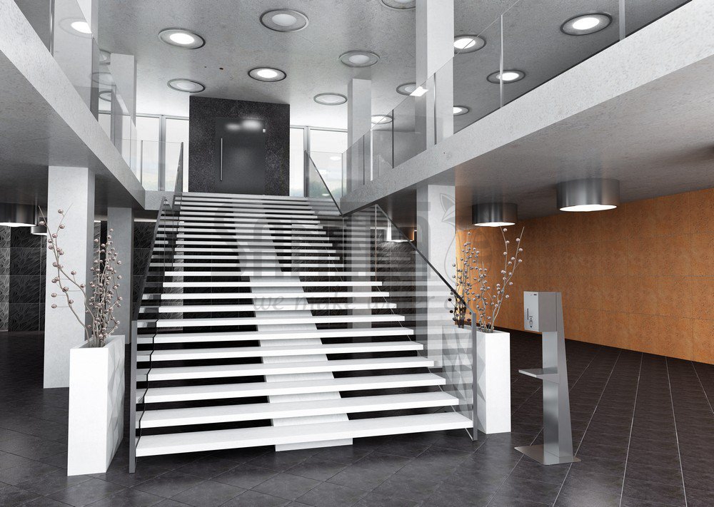 95593 Автоматический нержавеющий дозатор жидкой и гелевой дезинфекции, 12 В SANELA  - Вид №2