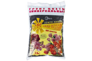16844926 Универсальный грунт Цветы 2.5 л GCU0025 Сила Суздаля