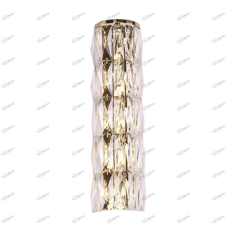 Настенный светильник вертикальный золото Newport gold 10125/A NEWPORT 10120 00-3890844 Золото;прозрачный 