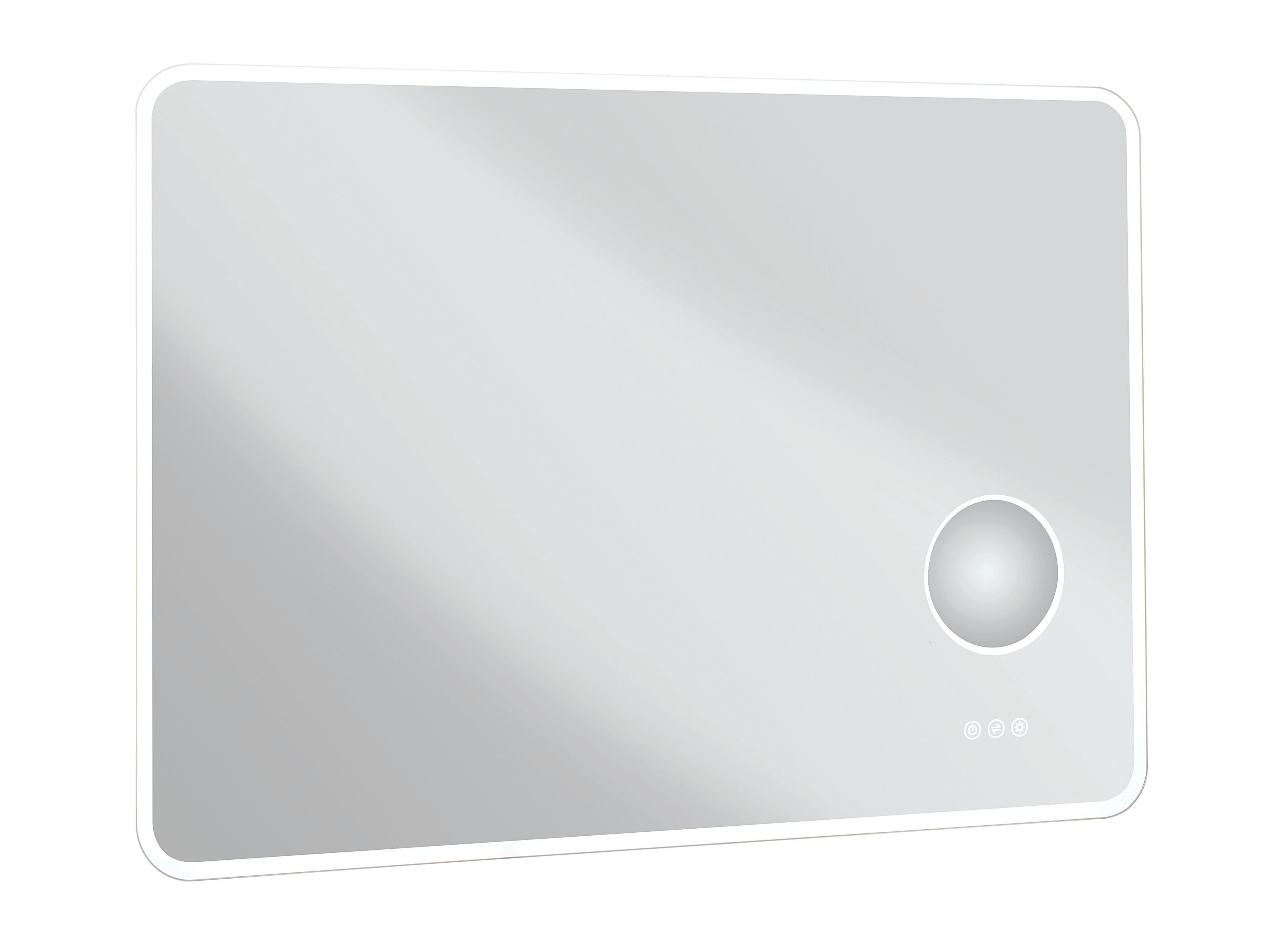 Прямоугольное зеркало со встроенным настенным освещением CROSSWATER SVELTE ARCH-00034620 - Вид №1