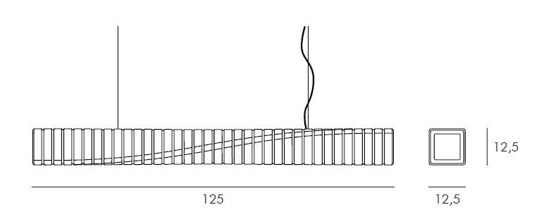 Подвесной светильник из полиэтилена SLIDE Spin ARCH-00028223 - Вид №7