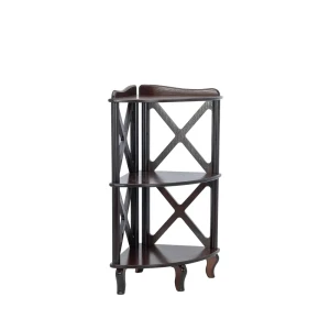 90535592 Стеллаж Leset 42.40x94.40x42.40 см 2 ящика МДФ цвет коричневый STLM-1387349