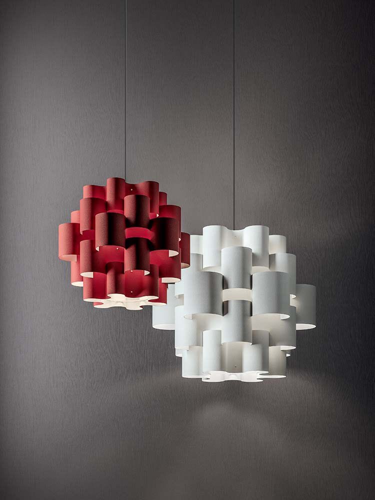 Ткань подвесной светильник Quadrifoglio Group Design Lighting ARCH-00008020