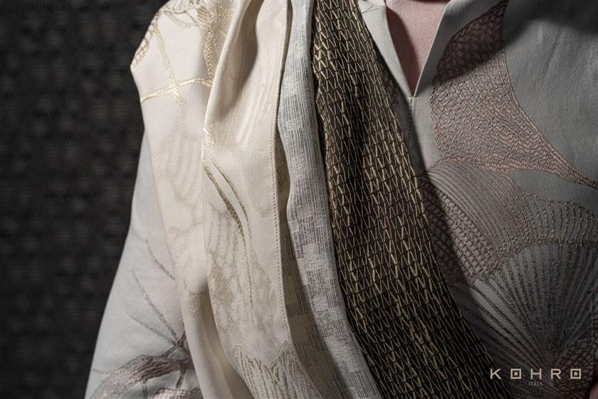 KOHRO Обивочная ткань из шерсти A gong on the river Kr064450  - Вид №2