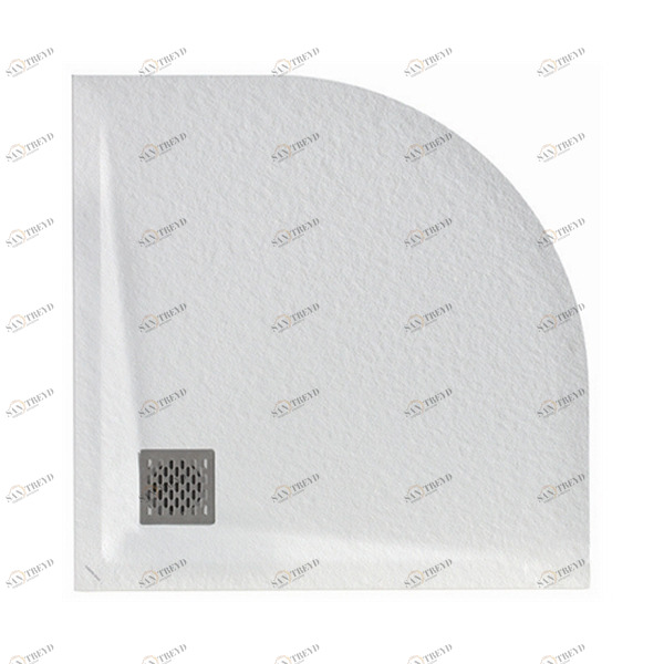 ДУШЕВОЙ ПОДДОН УГЛОВОЙ MALENKE 100X100 СМ STONE NOX WHITE McBath Q5