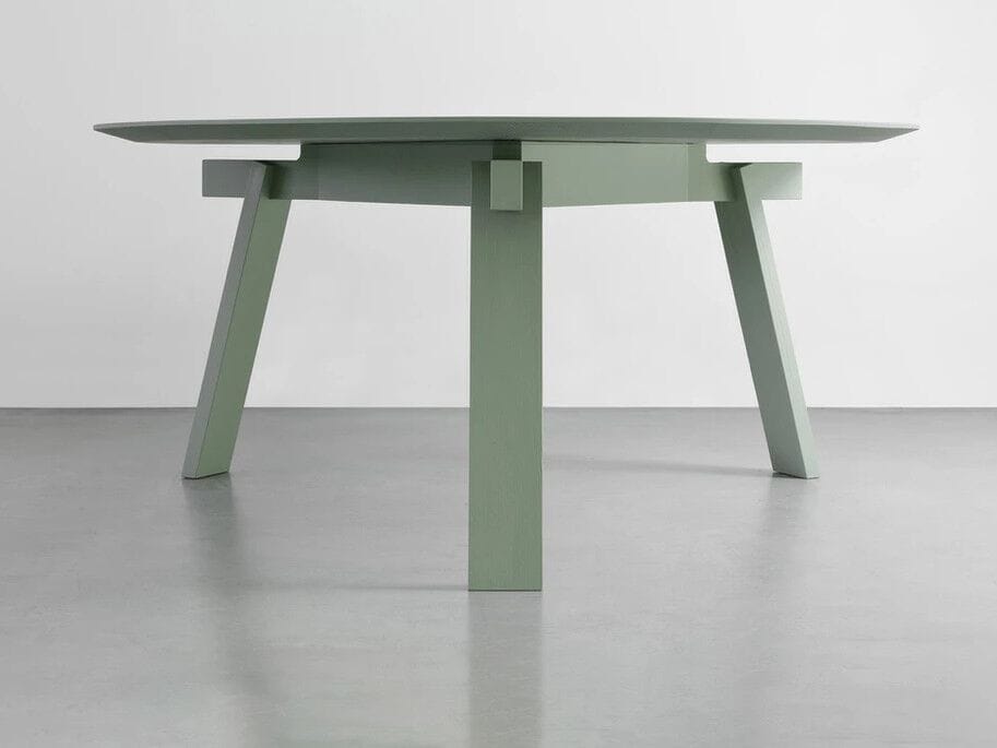 Круглый обеденный стол из массива дерева Lando VERSO TONDO ARCH-00005668