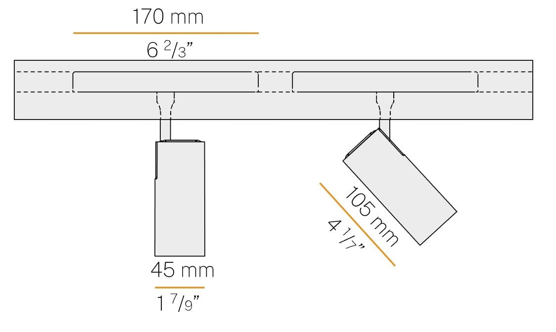 Утопленный светодиодный трек освещения Panzeri Astoria ARCH-00115781 - Вид №11