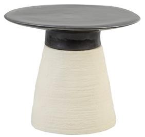 Tonin Casa Круглый керамический журнальный столик sun-id-1401404 - Вид №3