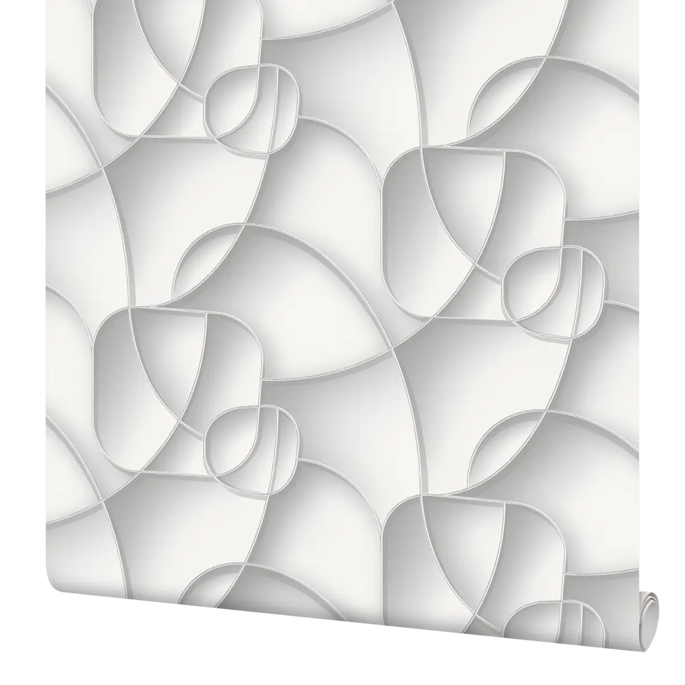 Обои флизелиновые Wall Up Simple белые 1.06 м 646108 STLM-2167578