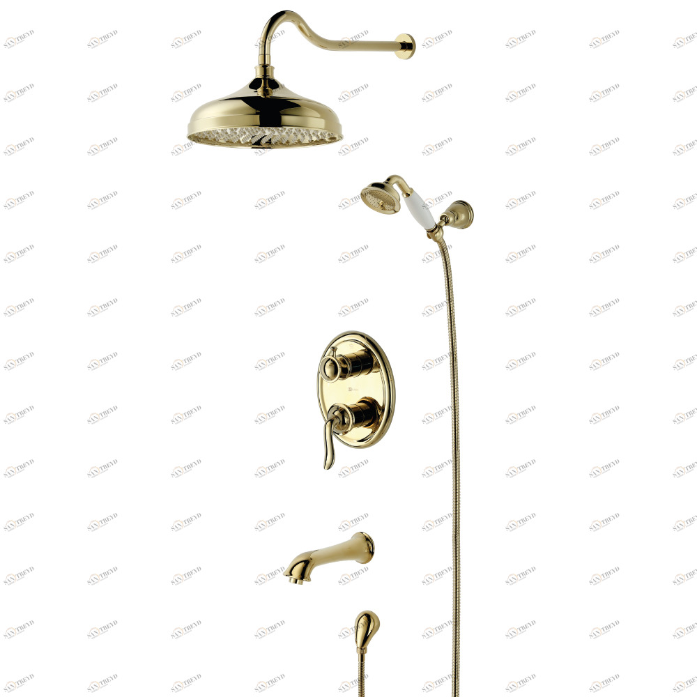 LM4722G Смеситель Brava для ванны и душа, встраиваемый LEMARK BRAVA