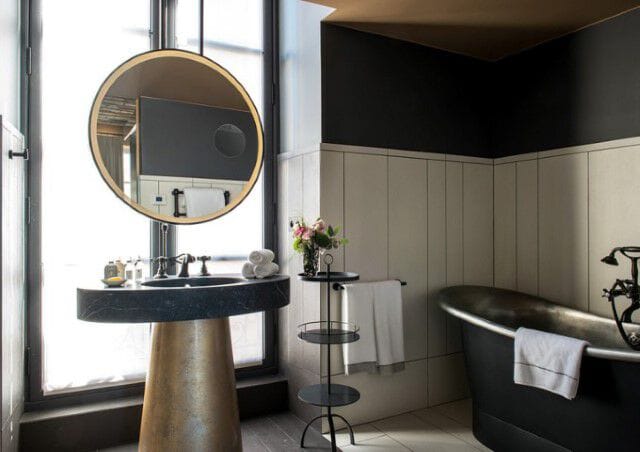 Зеркало в черной оправе Spekkio Venus ARCH-00110432 - Вид №1