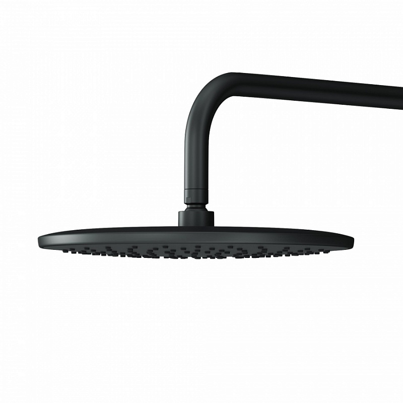 FB85A2R002 набор: см-ль д/душа верхний душ 220 мм держатель д/верхн.душа черный шт. AM.PM X-Joy  - Вид №6