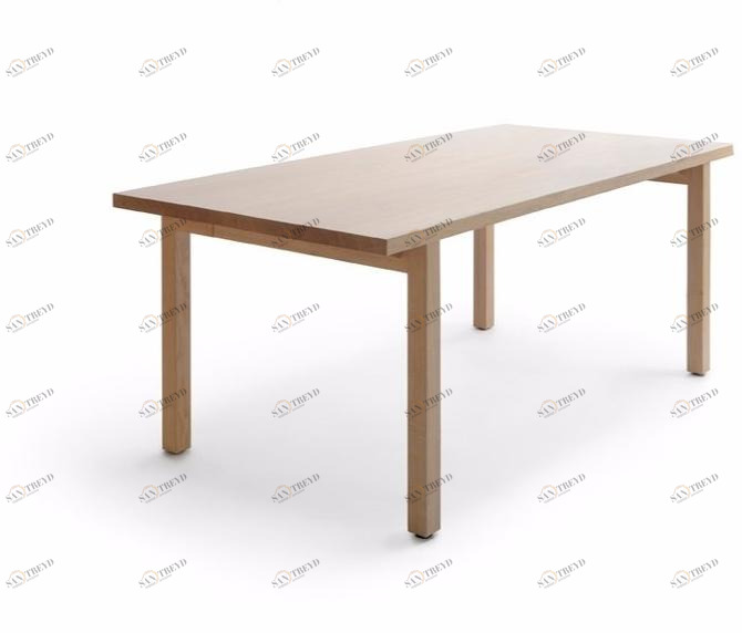 Nikari Прямоугольный деревянный стол Periferia sun-id-1475015