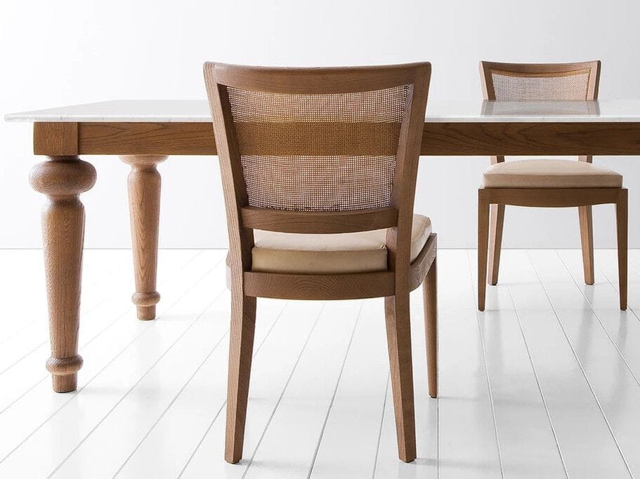 Прямоугольный обеденный стол из массива дерева Lando TROPEA ARCH-00141817 - Вид №1