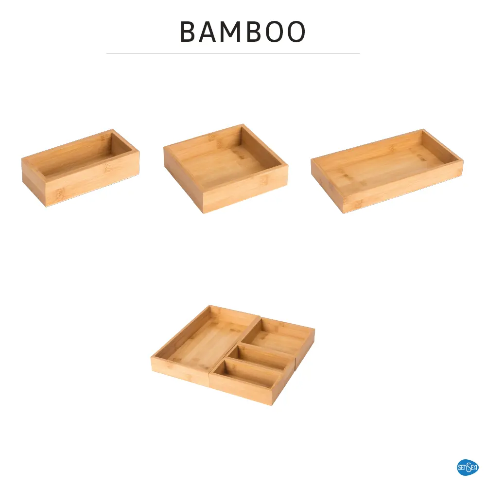 Набор из 4 коробок Sensea Bamboo Без серии STLM-2113589 - Вид №8