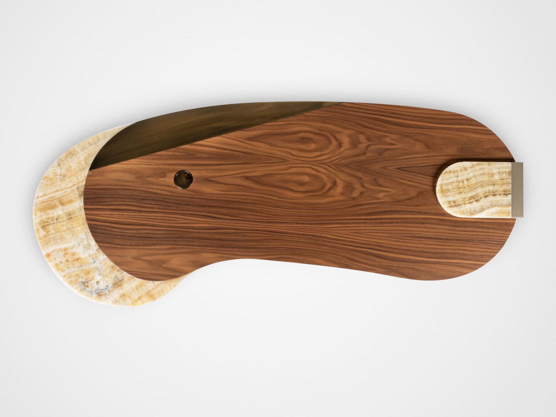 Стол из орехового дерева с ящиками Greenapple Armona ARCH-00116158 - Вид №2