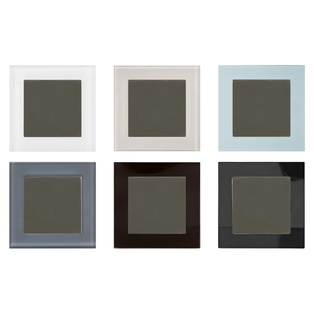 Выключатель встраиваемый Werkel 1 клавиша, цвет серо-коричневый STLM-2164835 - Вид №1