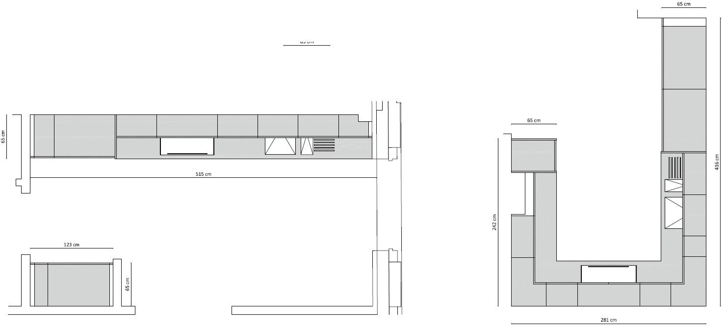 TM Italia Cucine Угловая кухня с полуостровом и колоннами D90 sun-id-1480262 - Вид №6