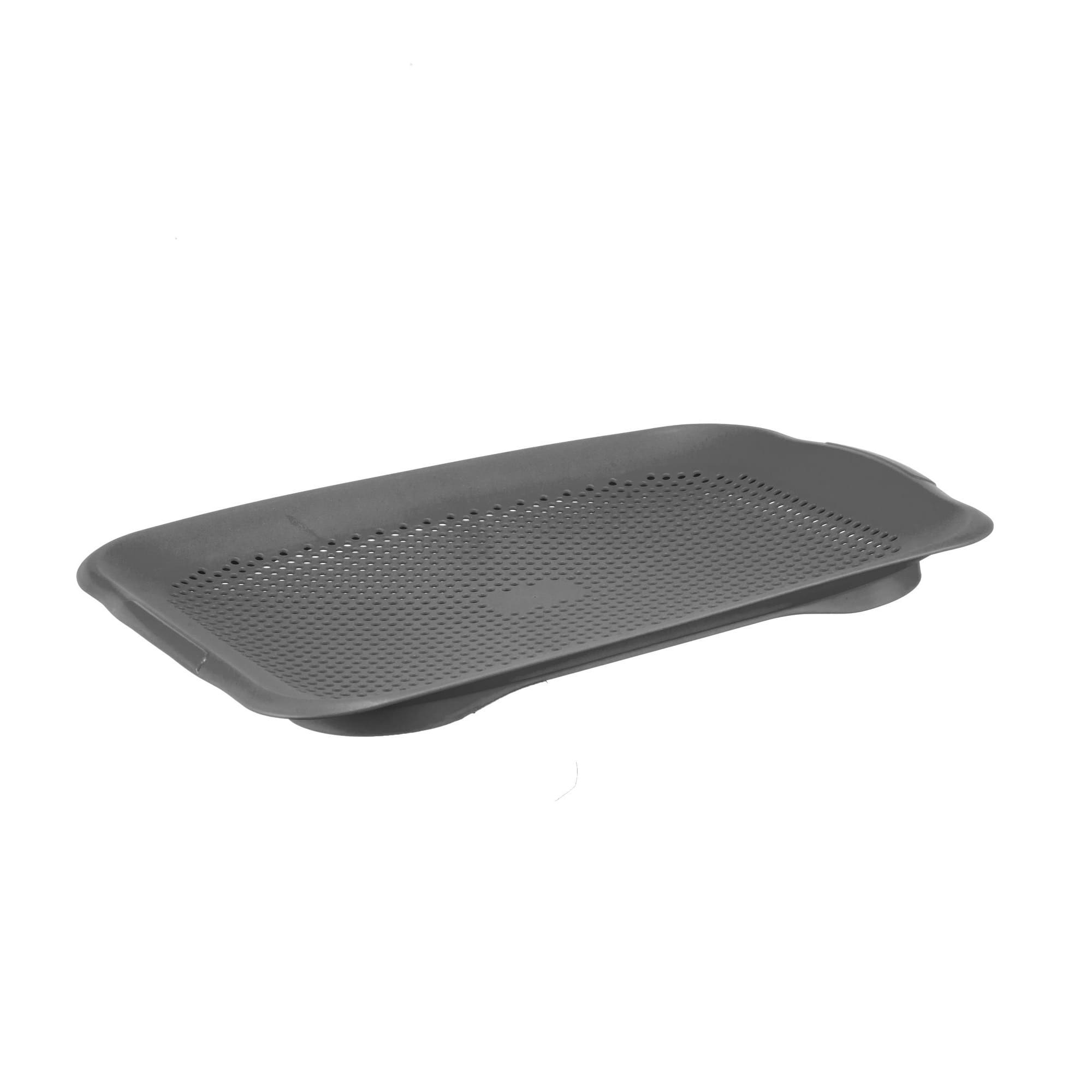 81965985 Сушилка-поддон в раковину 27х36 см цвет серый Santreyd 