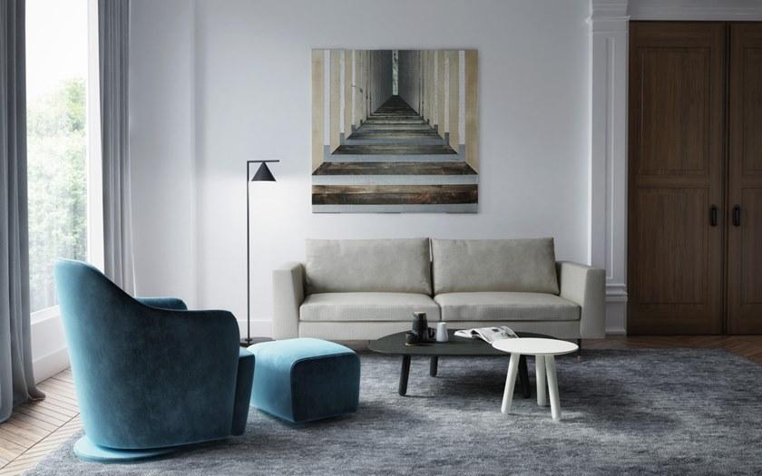 Huppé Прямоугольный пуф из ткани Adelaide L5706 HUPPE - Вид №2