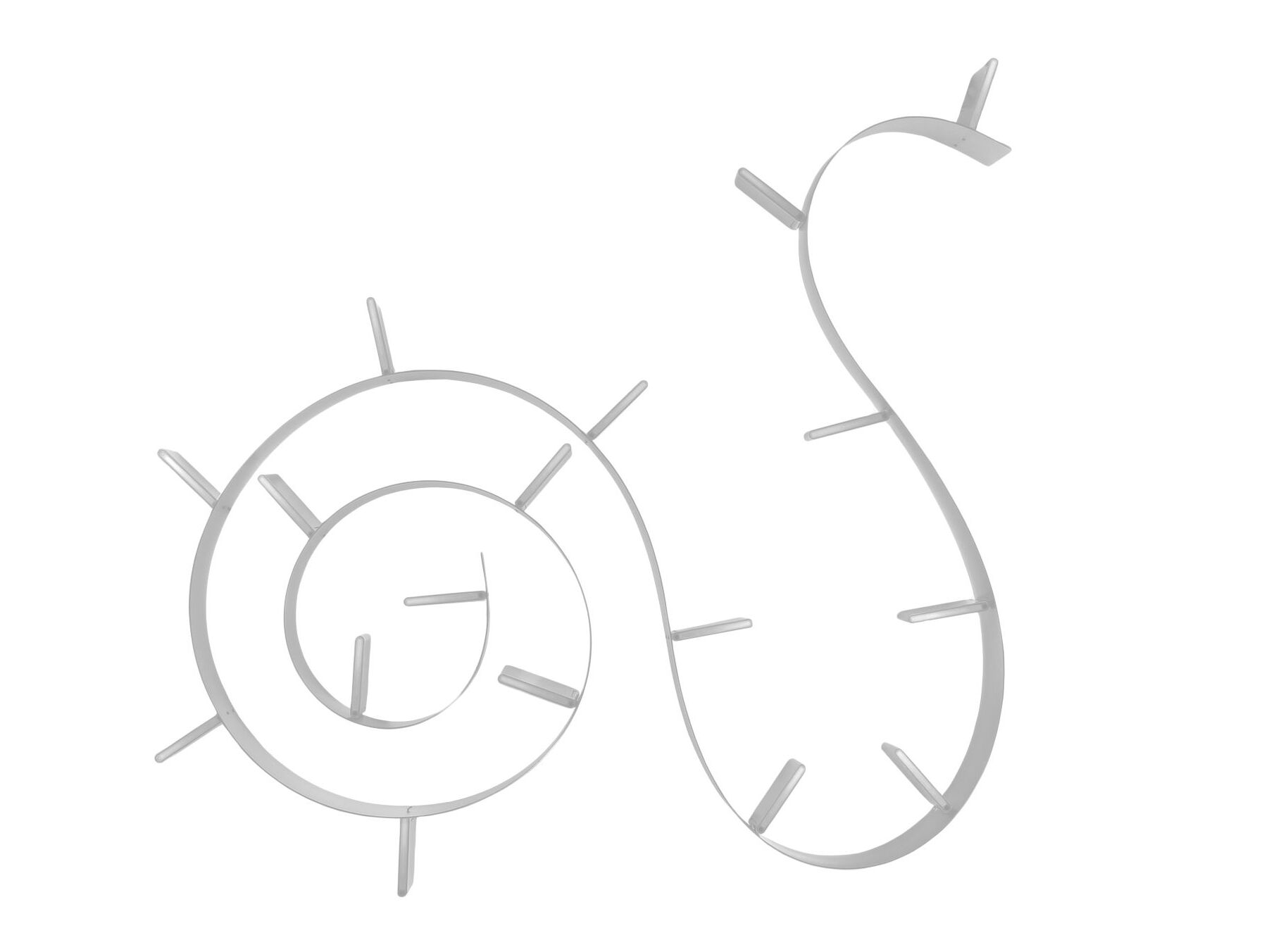 Книжный шкаф из инженерного пластика Kartell BOOKWORM 17 ARCH-00007984 - Вид №3