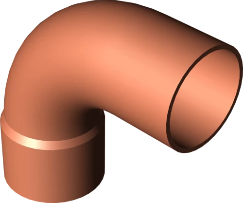 108 052 Модель 95001A Трубопроводные системы  Фитинги для пайки  Oтводы, угольники Santreyd  - Вид №2