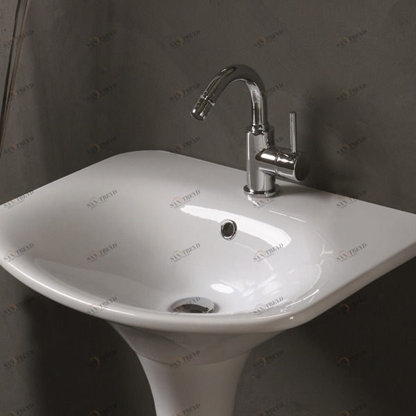 60FO Накладная раковина на столешницу  овальная Olympia Ceramica 