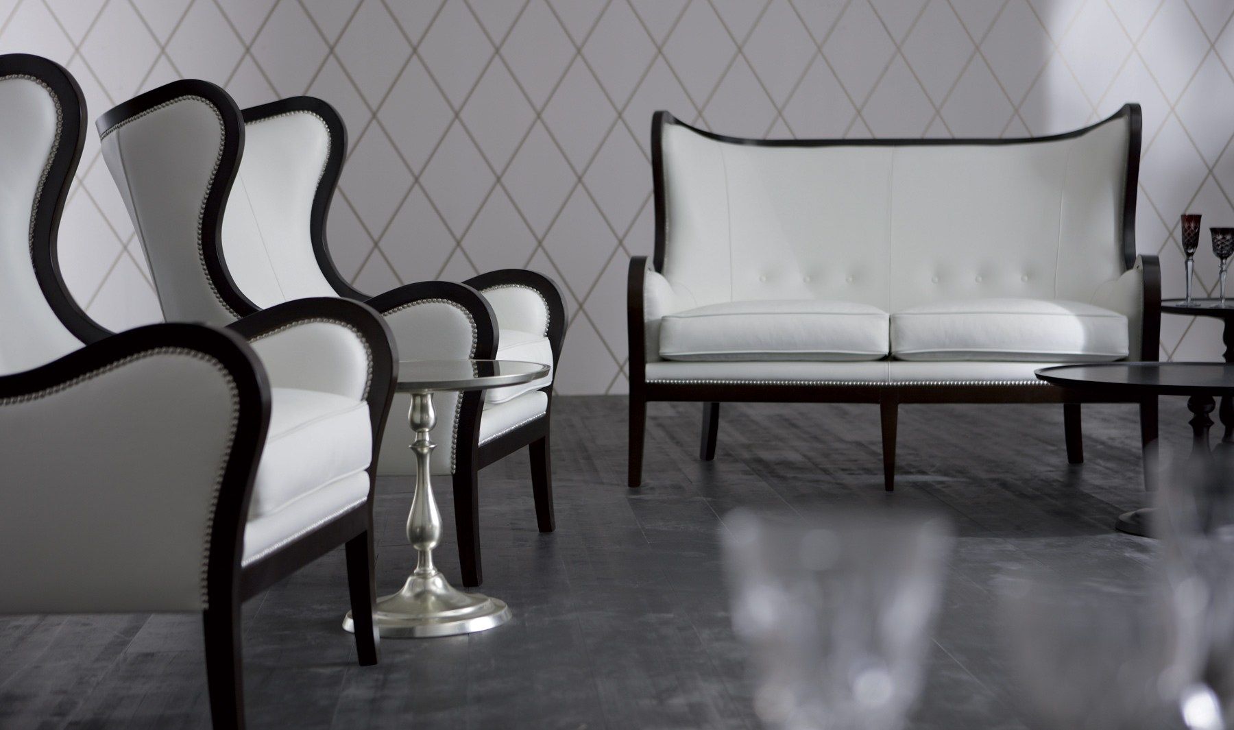 Кожаное кресло с подлокотниками OPERA CONTEMPORARY Vanessa ARCH-00013921 - Вид №1