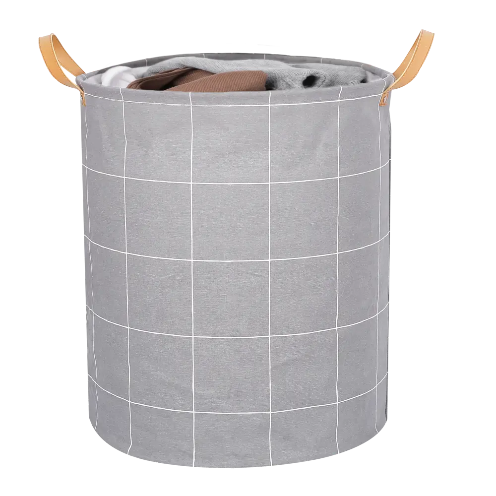 Корзина для белья Sensea Soft 60 л цвет серый STLM-2105711 - Вид №6