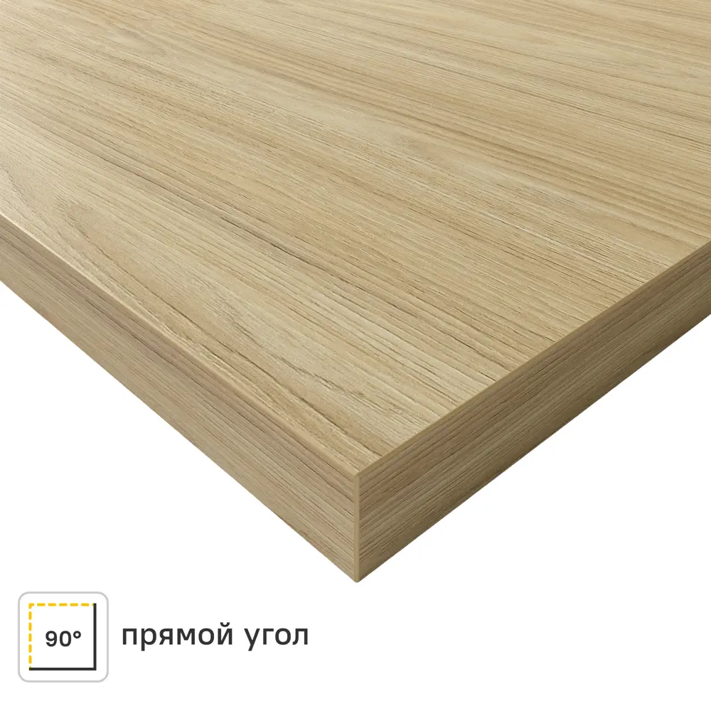 Столешница KONSENSA Ирбит 80x240x3.8 см ДСП цвет коричневый 89452057 STLM-2042646 ДСП Прямой угол