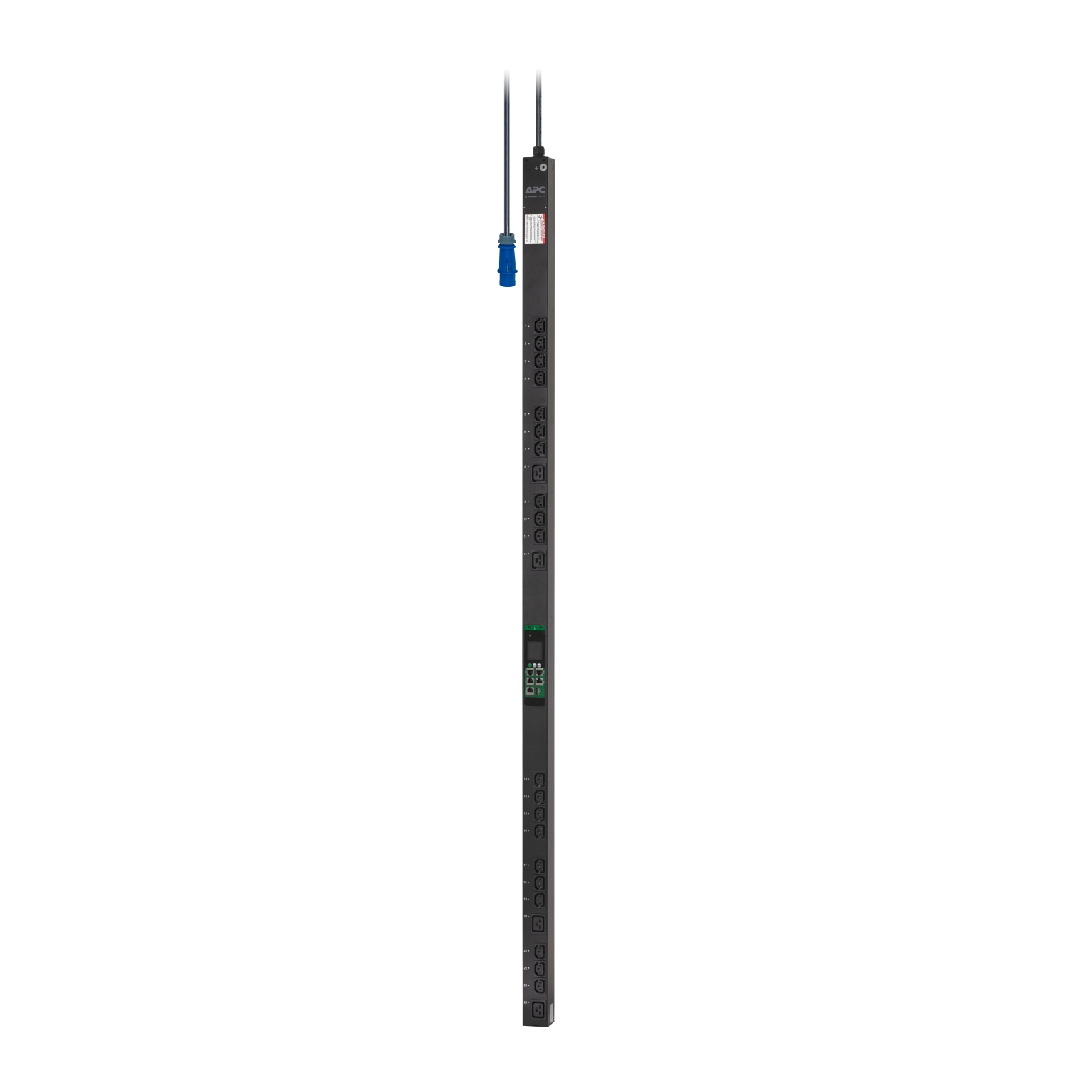 EPDU1116SMBO EasyPDU, Metered-by-Outlet with Switching, ZeroU, 16A, 230V, (20) C13 & (4) C19 Schneider Electric 