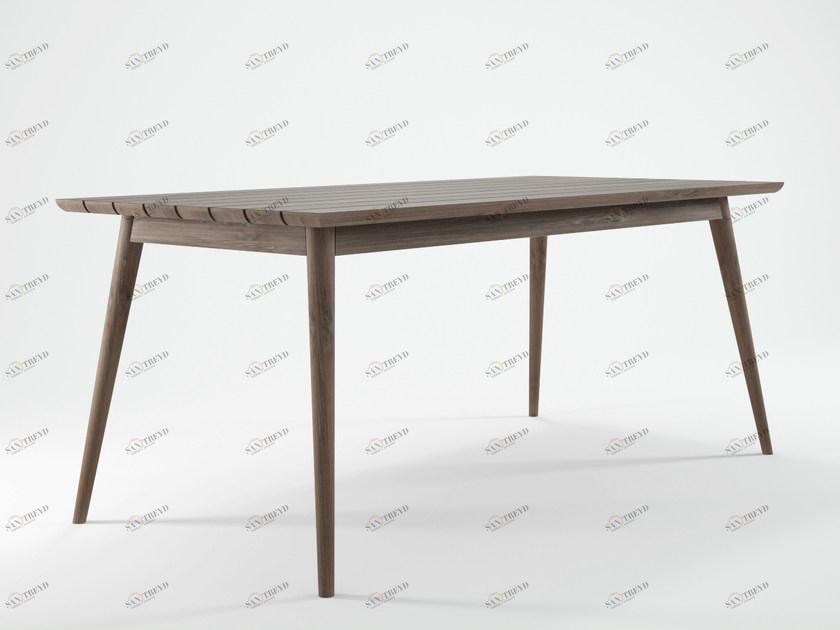 KARPENTER Прямоугольный садовый стол из тика Vintage outdoor sun-id-1442056