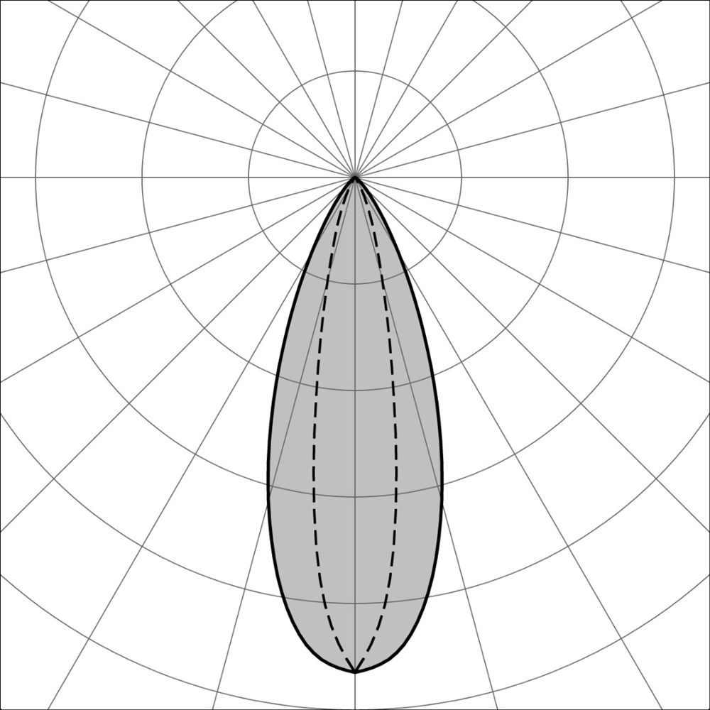 Tratto Wall PB 1200 Ghidini Tratto Wall PB .05 Темно-Cерый (Матовый)  - Вид №3