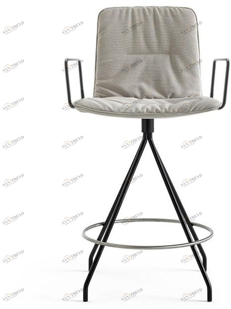 Viccarbe Табурет из ткани с подставкой для ног Klip sun-id-1478171