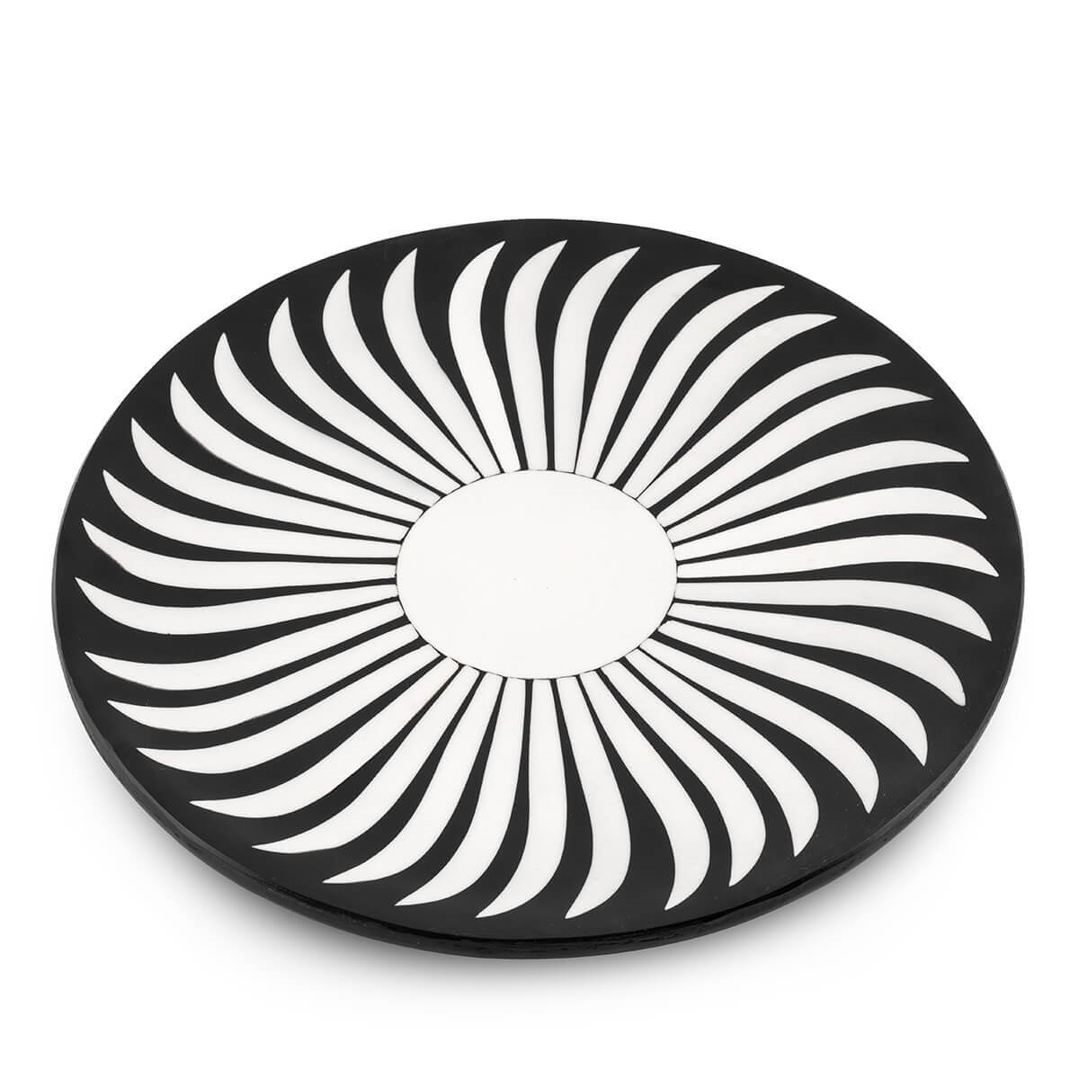 200983-BW ABHIKA ТАБЛИЧКА СОЛНЕЧНОГО ИЗЛУЧЕНИЯ BLACK/WHITE 