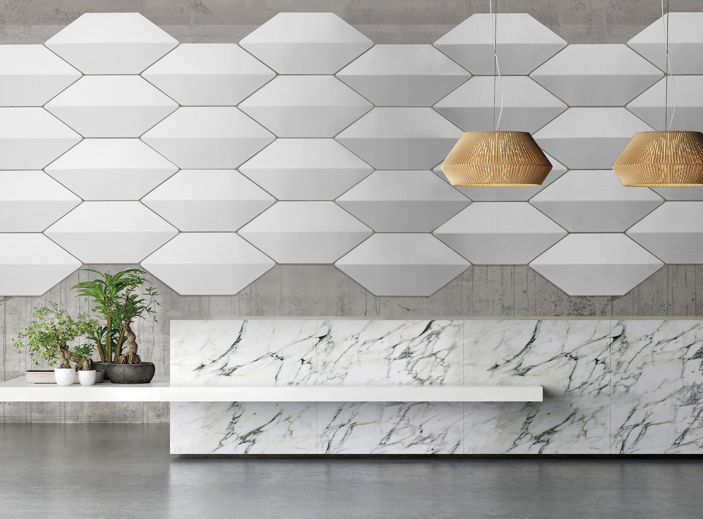 Акустическая панель в Trevira® CS Caimi Brevetti BOW ARCH-00044616 - Вид №3