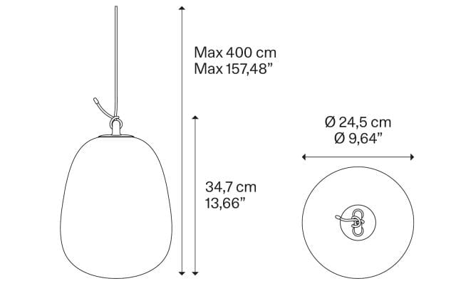 Выдувное стекло светодиодный подвесной светильник Lodes OBLÒ ARCH-00153261 - Вид №9